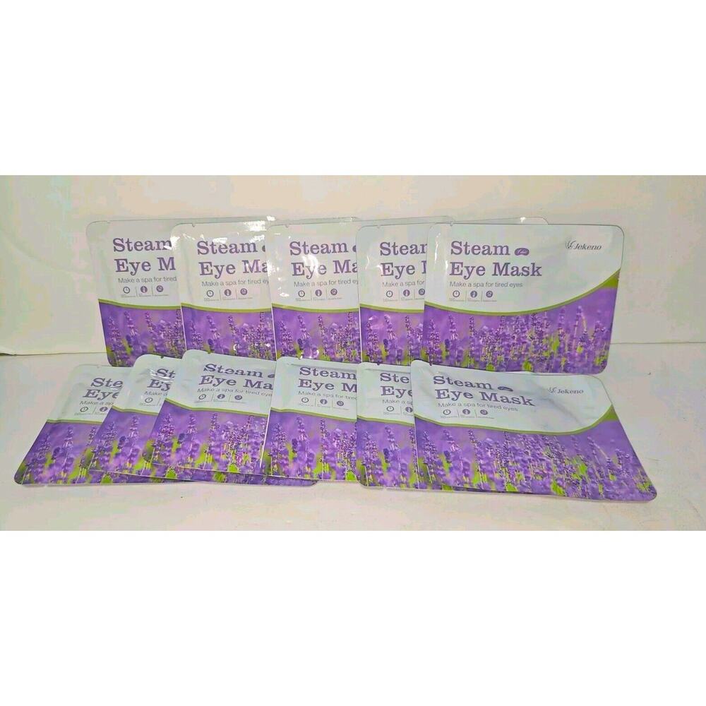 Jekeno Steam Eye Mask, 11 Packs Masks for Tired Eyes Dark Circles and...